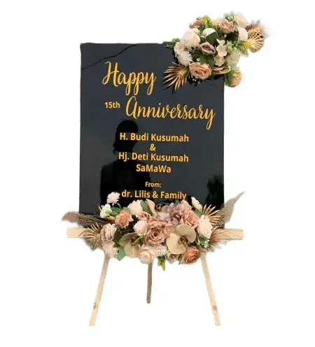 Papan Bunga Akrilik Aikmel