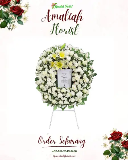 Krans Bunga Duka Aikmel